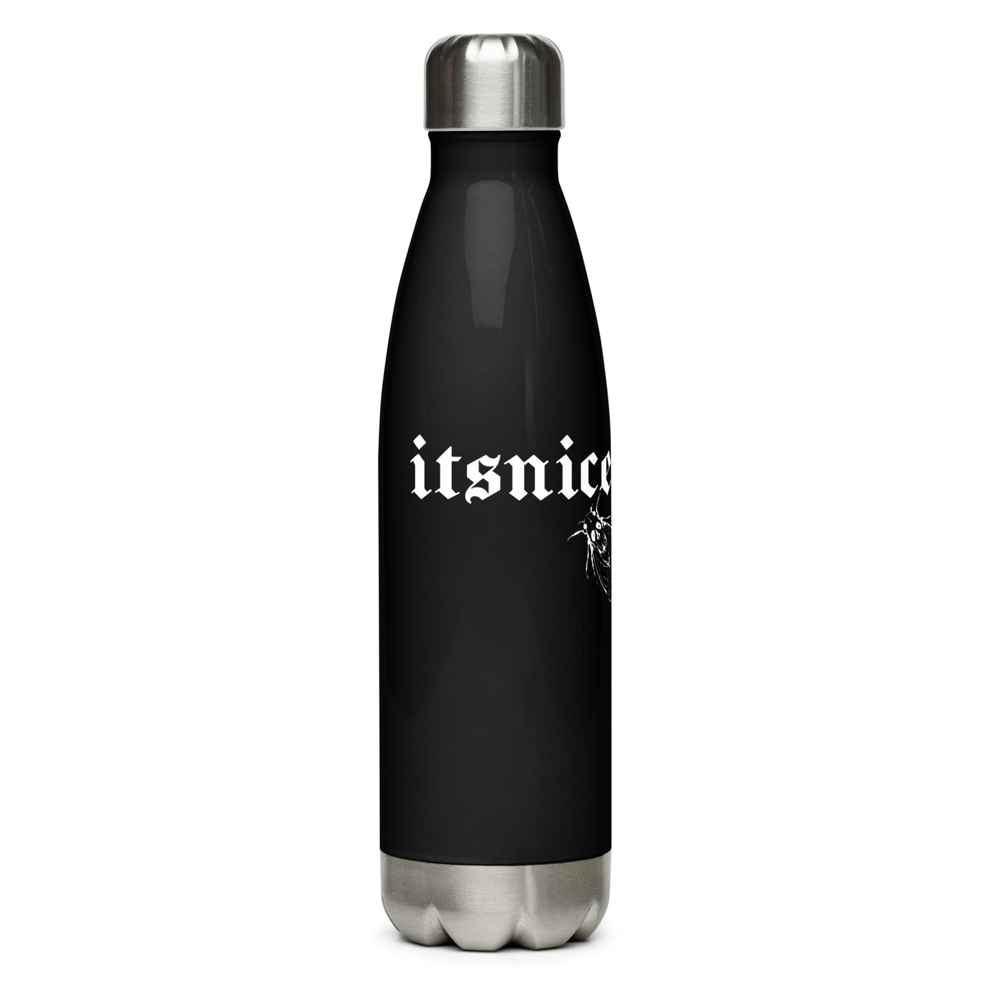 Stainless steel water bottle