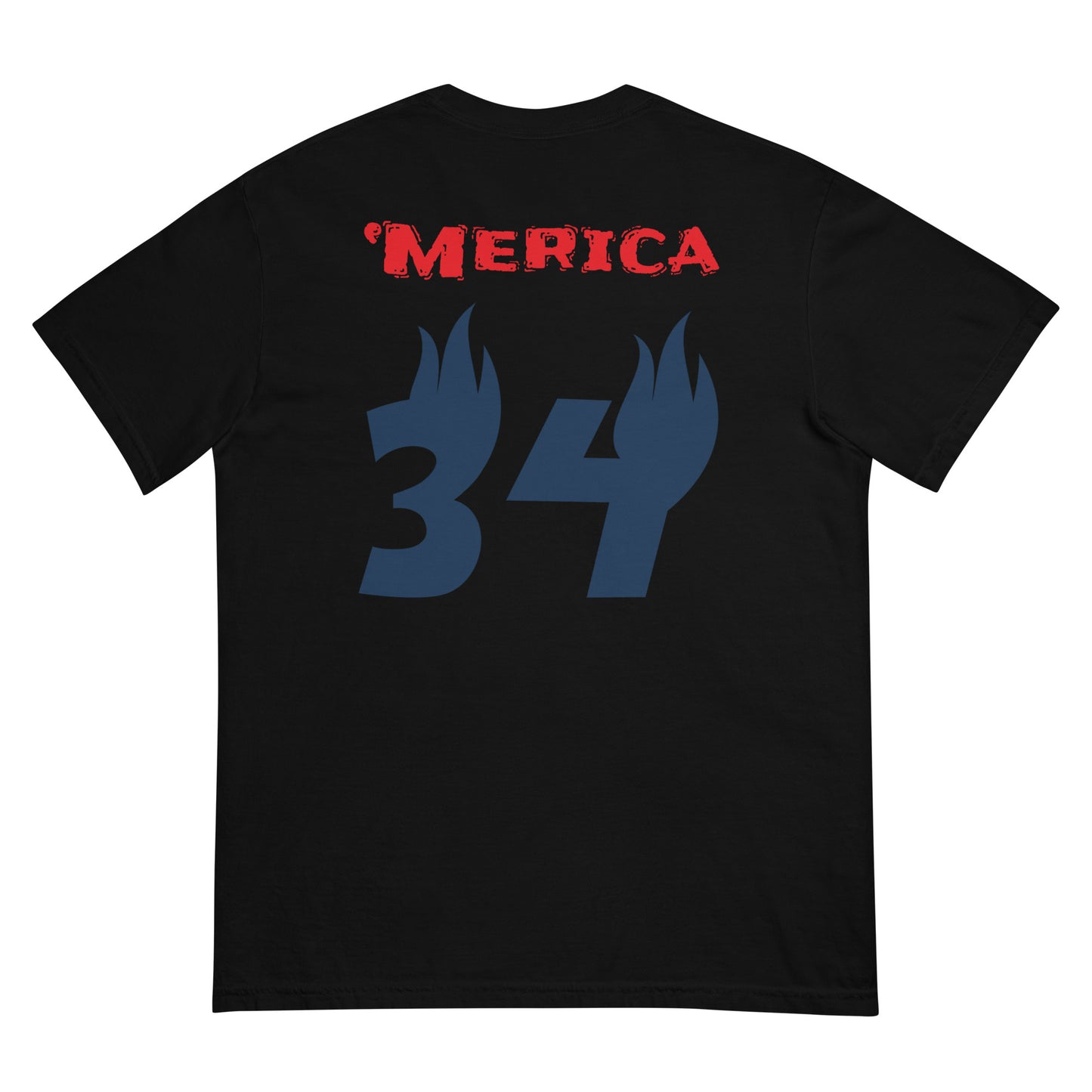 2 America’s Unisex garment-dyed heavyweight t-shirt