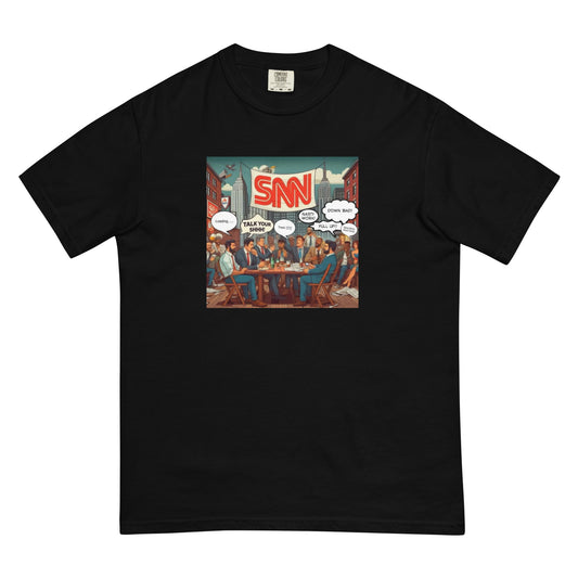 #SNN unisex garment-dyed heavyweight t-shirt