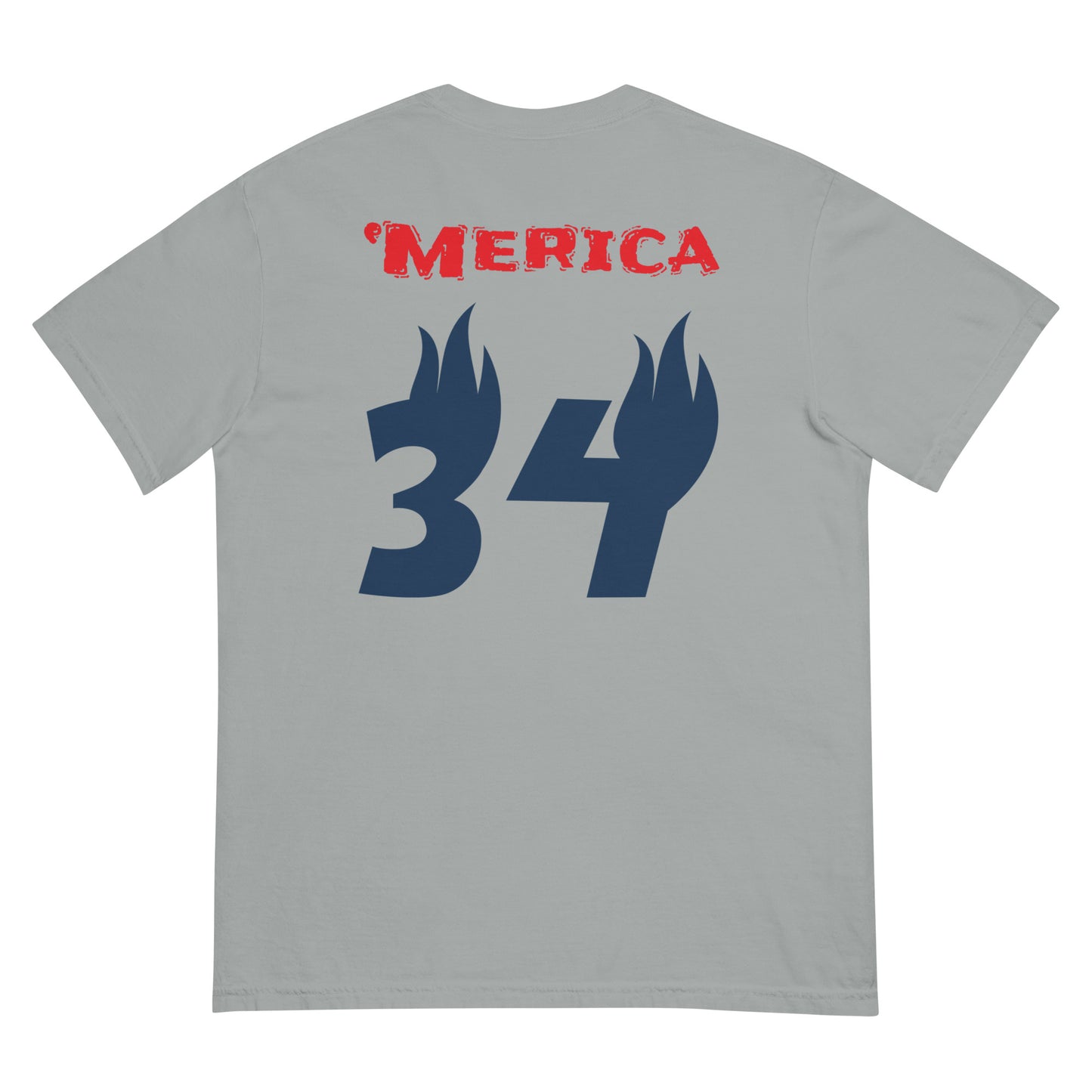 2 America’s Unisex garment-dyed heavyweight t-shirt