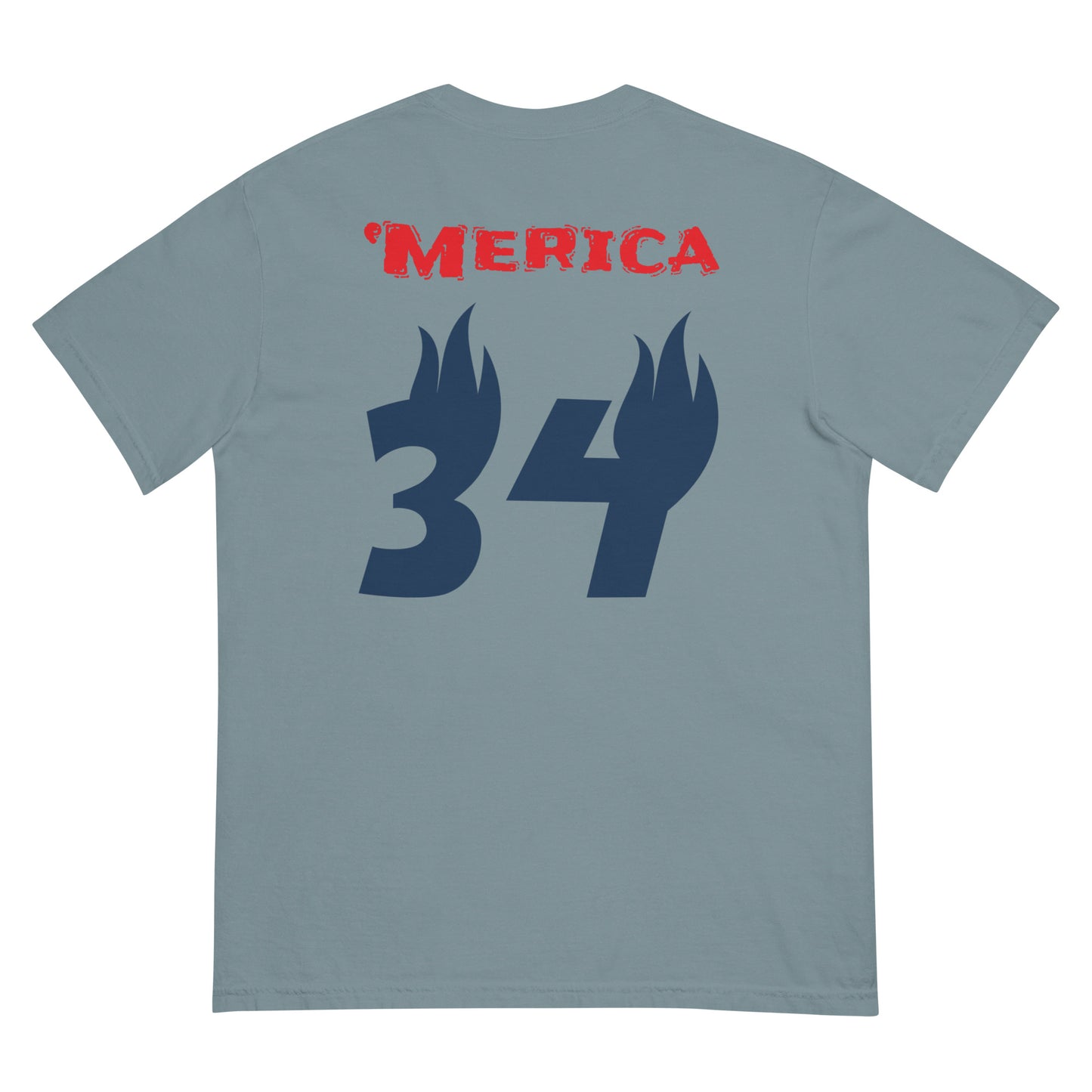 2 America’s Unisex garment-dyed heavyweight t-shirt