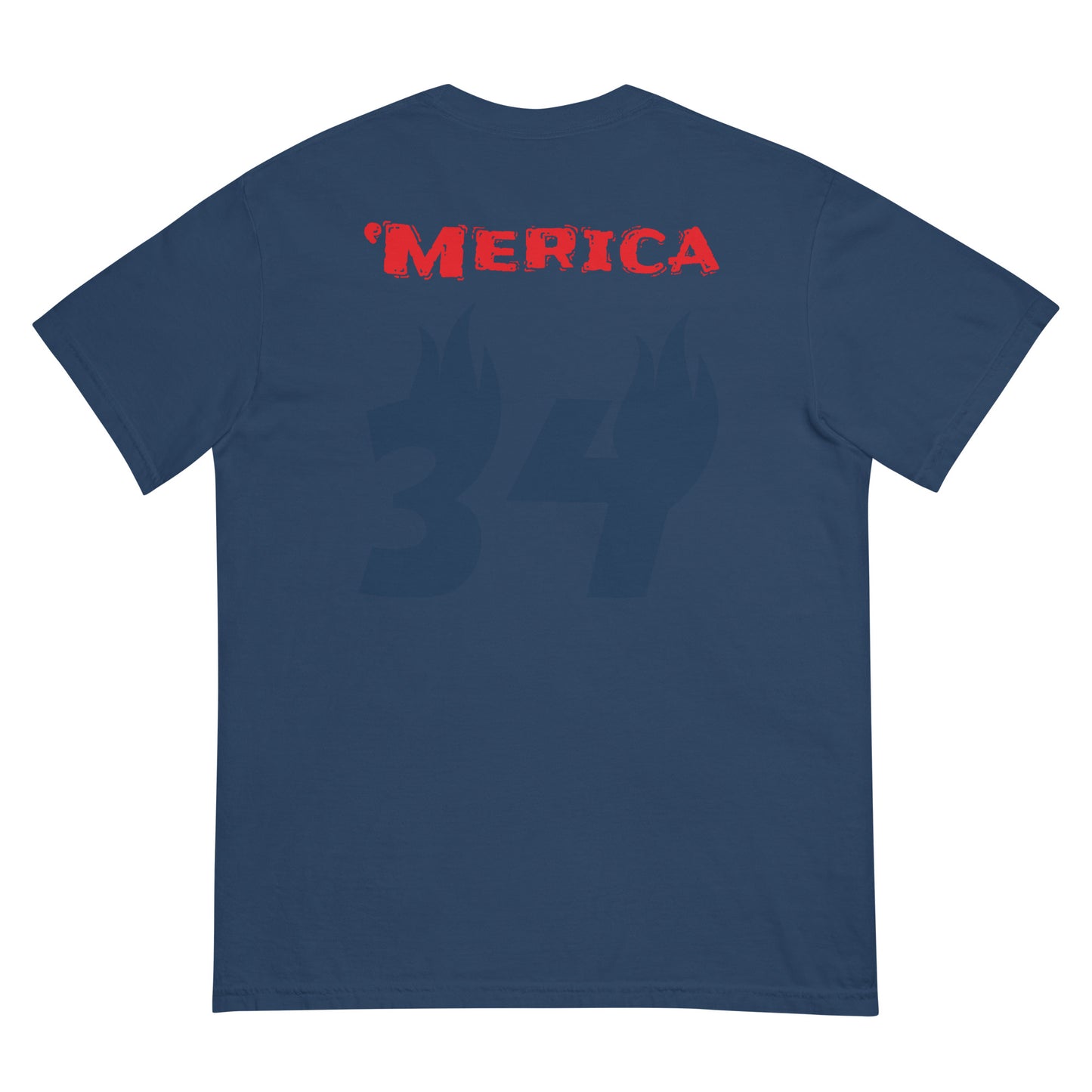 2 America’s Unisex garment-dyed heavyweight t-shirt