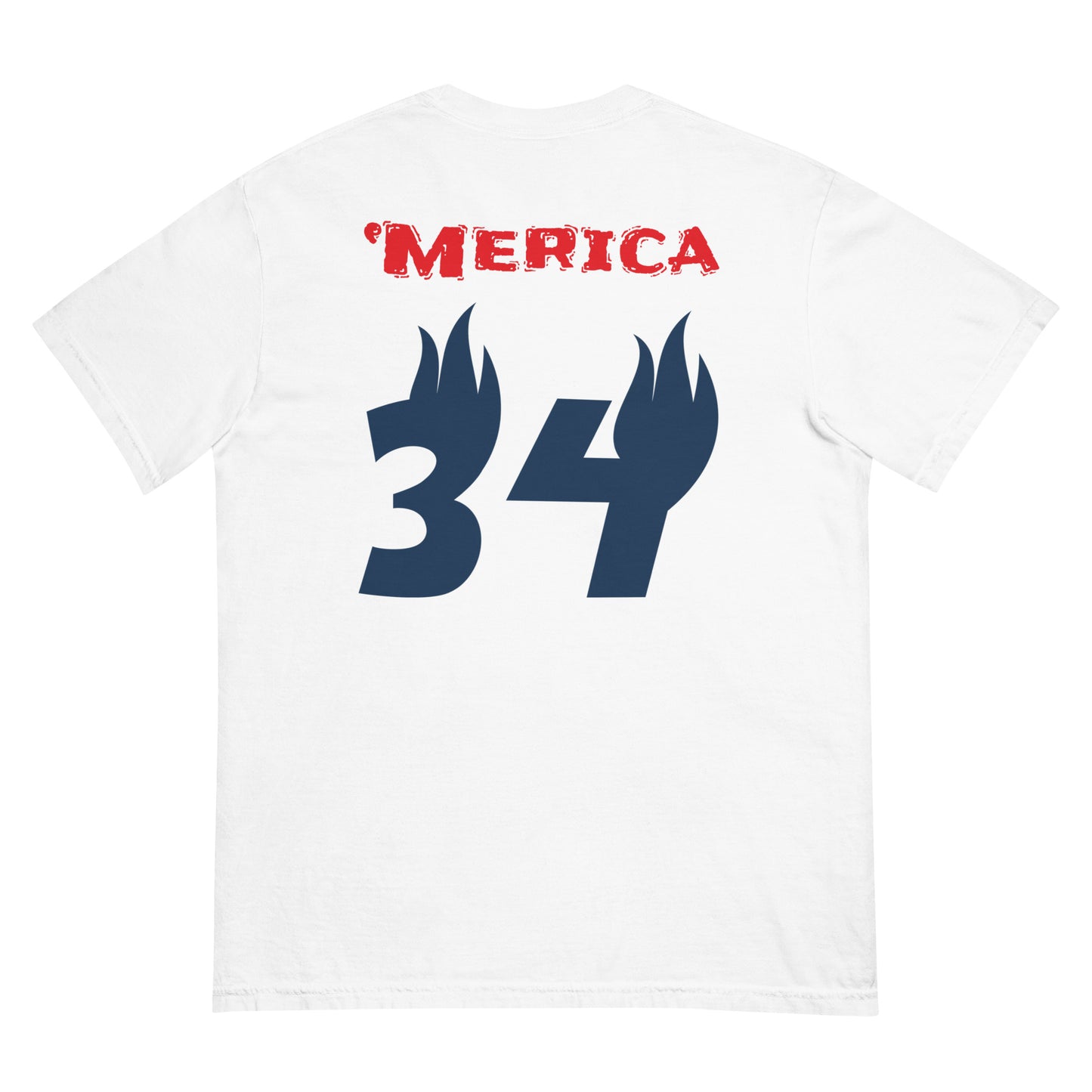 2 America’s Unisex garment-dyed heavyweight t-shirt